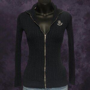 Tommy Fitted Zip Sweater